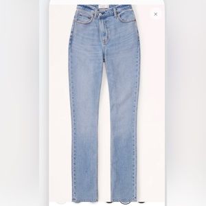 Curve Love - The 90s slim straight ultra high rise jeans
